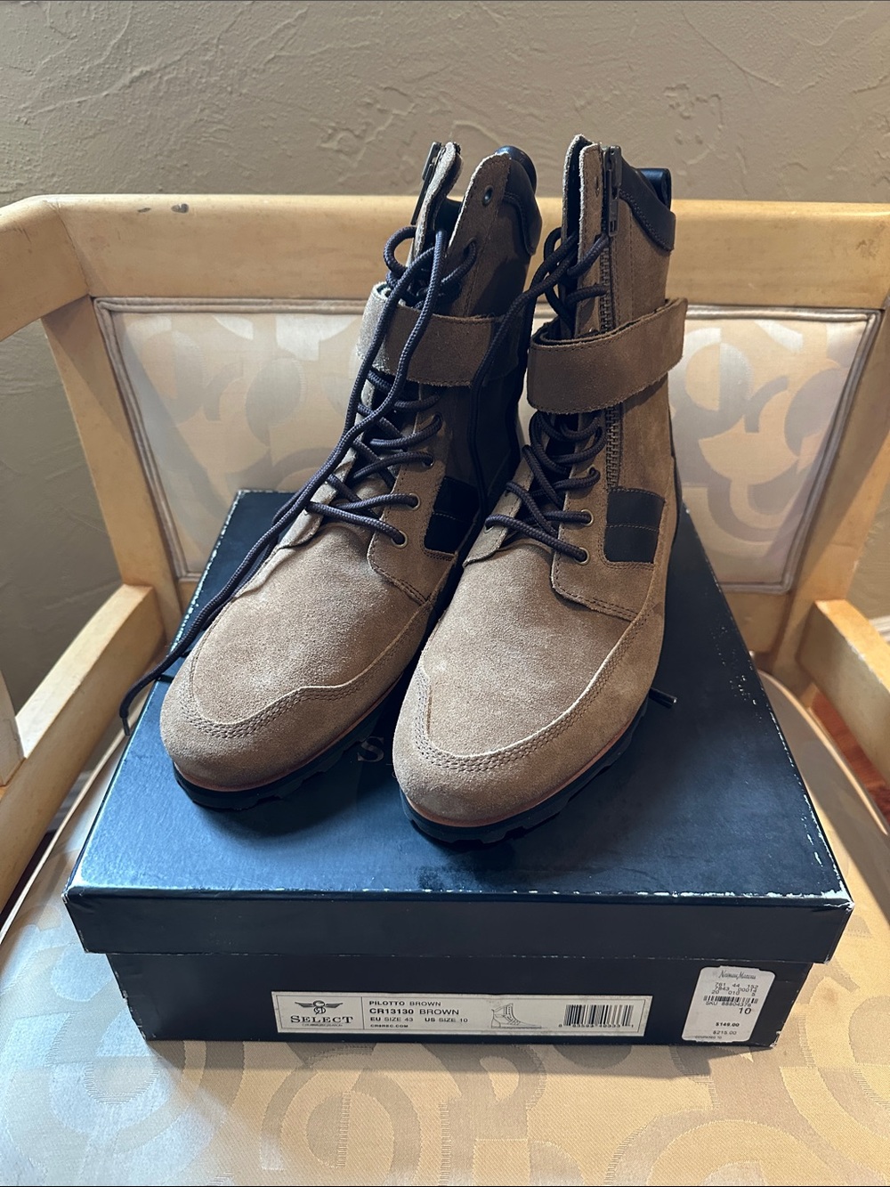 Creative Recreation Select Pilotto Men’s suede High Boots-brand new